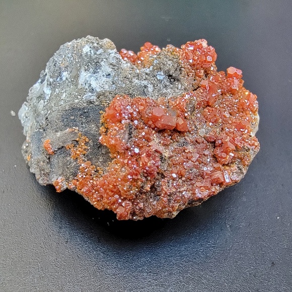 Arizona Vanadinite Rock | Red Crystals | La Paz County | Arizona | Raw Stone - Picture 3 of 8